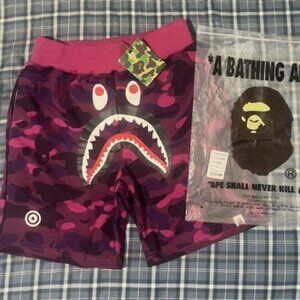 *NEW* Authentic Bape Shark Shorts Purple
